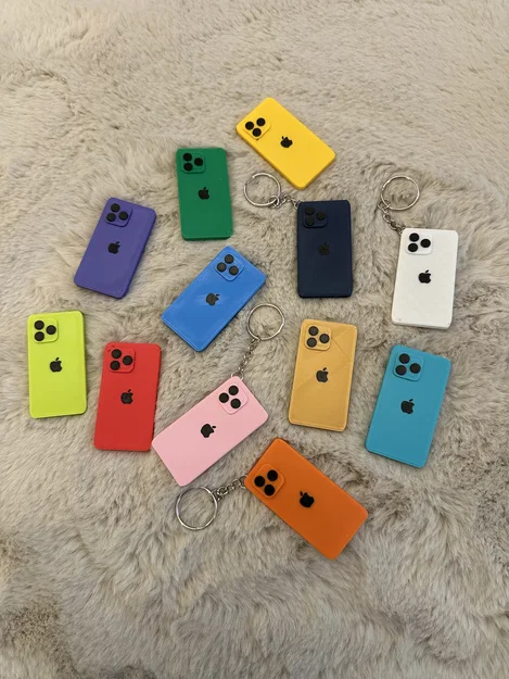 Móc khóa iPhone - Phụ kiện in 3D độc đáo - Image 4