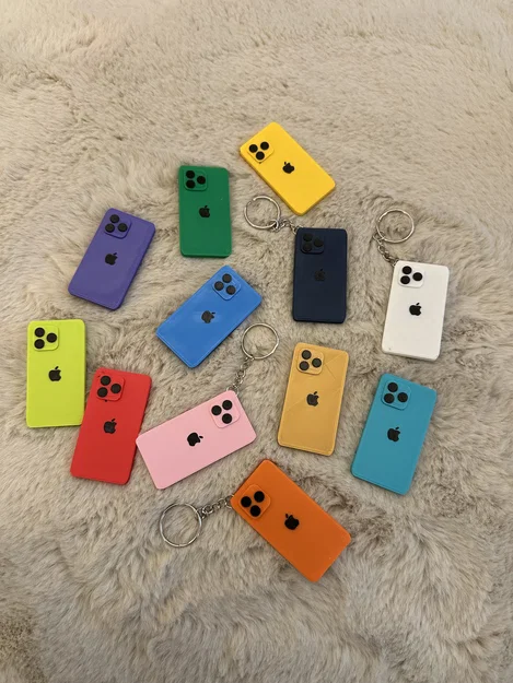 Móc khóa iPhone - Phụ kiện in 3D độc đáo - Image 8