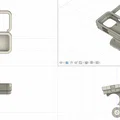 Giá đỡ iPhone 16 Pro cho Honda CRF450L - Thumbnail 7