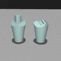 Tetrapod chắn sóng/chống xói mòn - Không cần support - Thumbnail 4
