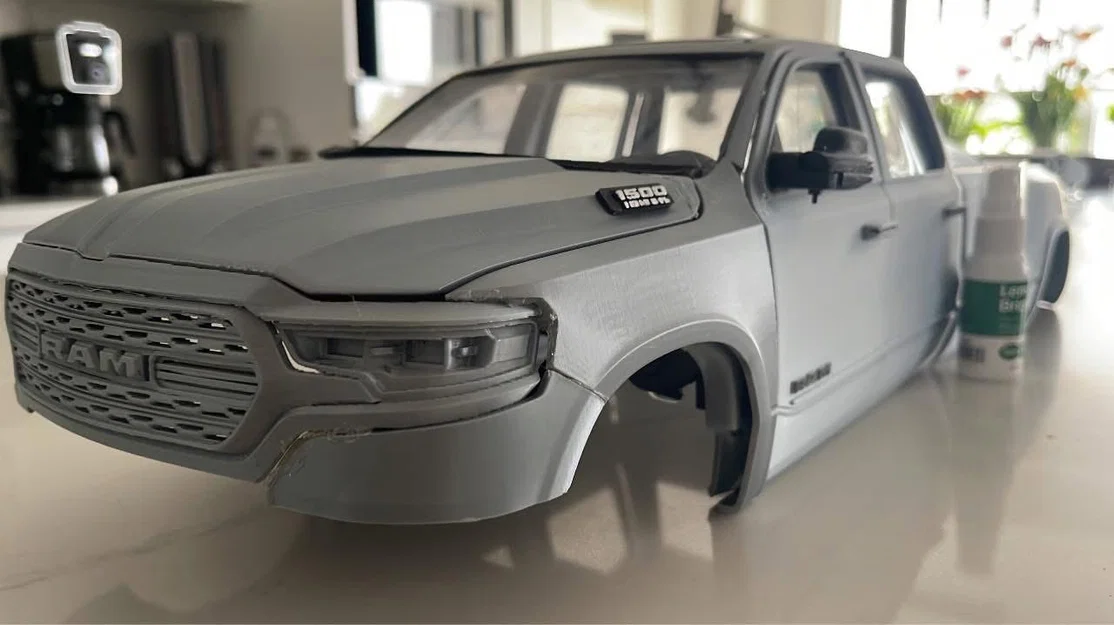 Mô hình 3D xe bán tải RAM 1500 2029 chi tiết cho người đam mê - Image 1