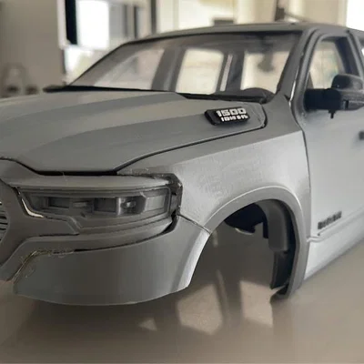 Mô hình 3D xe bán tải RAM 1500 2029 chi tiết cho người đam mê