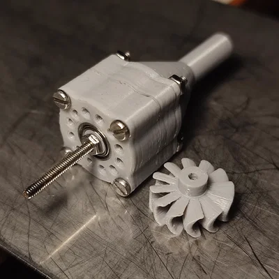 Tua bin khí siêu nhỏ 100.000 RPM