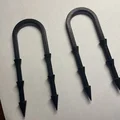 Cọc ghim sân vườn dáng cong - Thumbnail 1