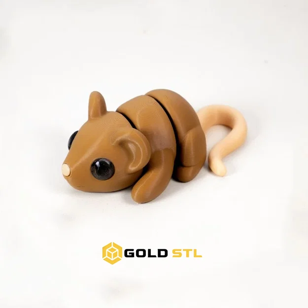 Bộ sưu tập 4000+ Flexi Mini Animals STL & 3MF | Mô hình in 3D khớp nối - Image 9