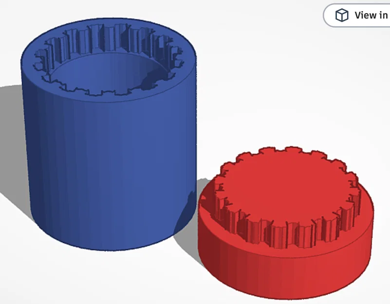 Hộp đựng đồ đa năng có nắp đậy in 3D tiện lợi - Image 1