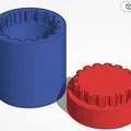 Hộp đựng đồ đa năng có nắp đậy in 3D tiện lợi - Thumbnail 1