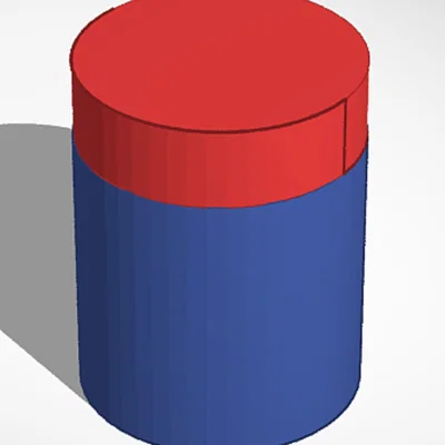 Hộp đựng đồ đa năng có nắp đậy in 3D tiện lợi