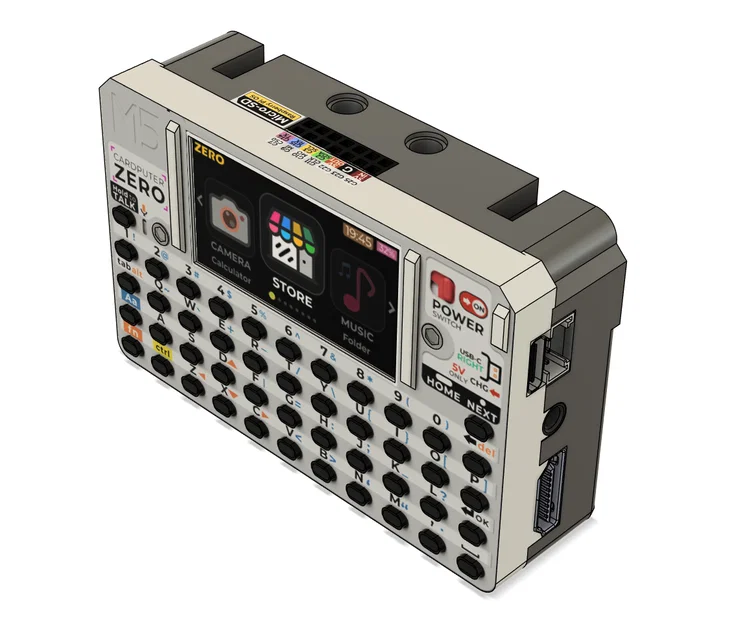 Cardputer Zero: Mô hình tham chiếu 3D hỗ trợ phát triển thiết bị cầm tay - Image 1
