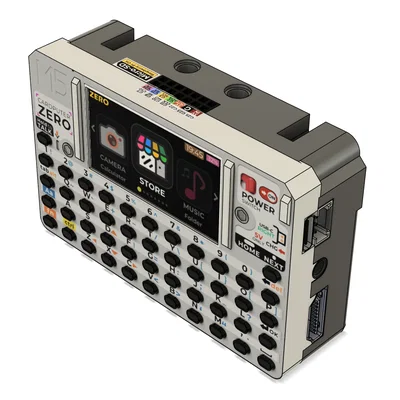 Cardputer Zero: Mô hình tham chiếu 3D hỗ trợ phát triển thiết bị cầm tay