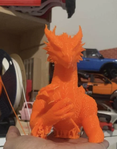 Mô hình rồng tặng hoa hồng in 3D – Món quà ý nghĩa tặng mẹ và người yêu - Image 2