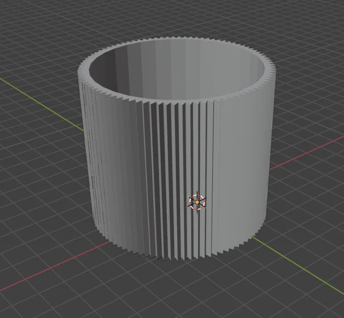 Chậu cây cảnh mini có vân nổi in 3D trang trí bàn làm việc - Image 1