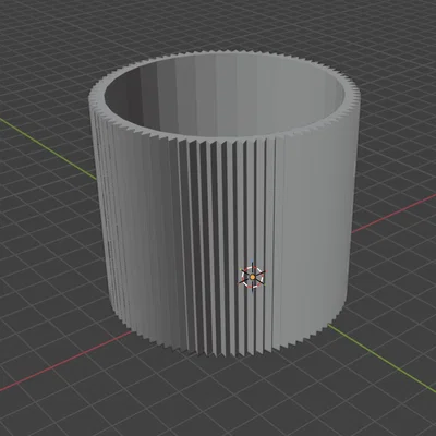 Chậu cây cảnh mini có vân nổi in 3D trang trí bàn làm việc