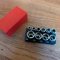 Hộp đựng bộ 10 đầu khẩu 1/4 inch - Thumbnail 6
