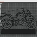 Tranh treo tường nghệ thuật BMW G 310 GS - Thumbnail 3