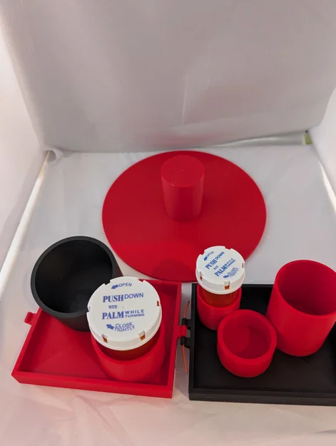 Giá đỡ thuốc module dùng lõi cuộn nhựa Prusament - Image 1
