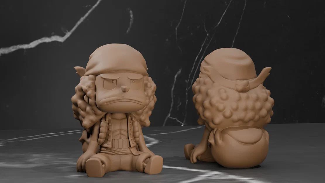 Mô hình 3D Usopp phong cách Chibi từ One Piece (In 3D) - Image 1