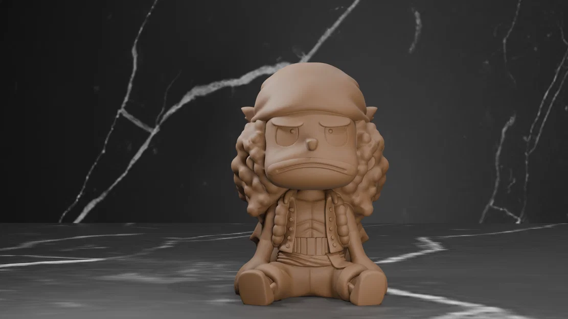 Mô hình 3D Usopp phong cách Chibi từ One Piece (In 3D) - Image 2