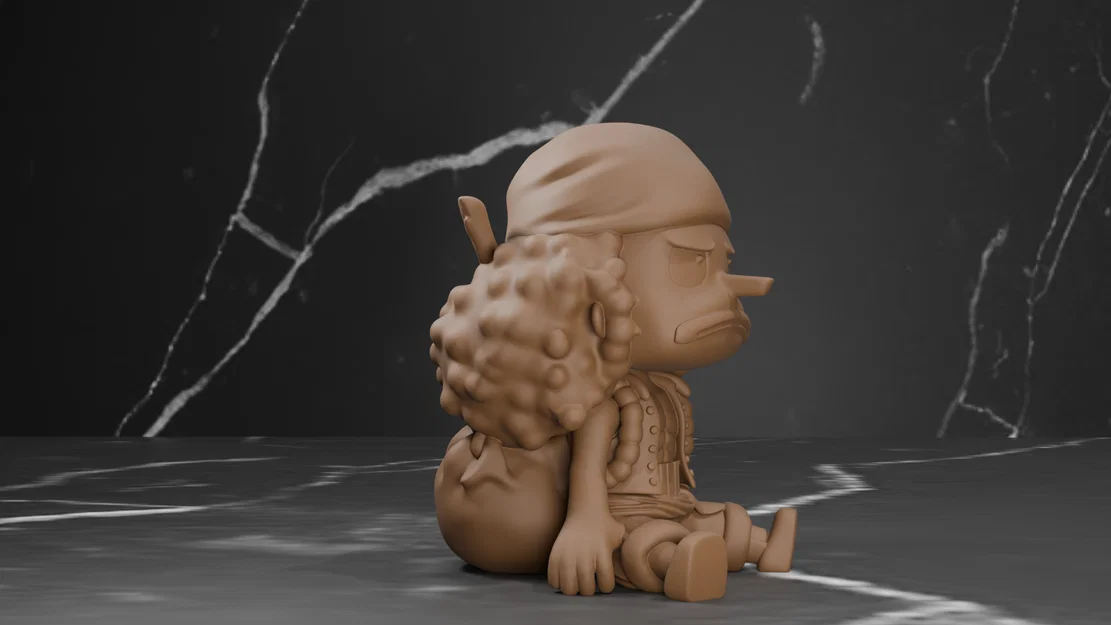 Mô hình 3D Usopp phong cách Chibi từ One Piece (In 3D) - Image 4