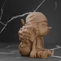 Mô hình 3D Usopp phong cách Chibi từ One Piece (In 3D) - Thumbnail 4
