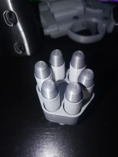 Mô hình viên đạn .44 hai mảnh cho súng đồ chơi in 3D - Image 1