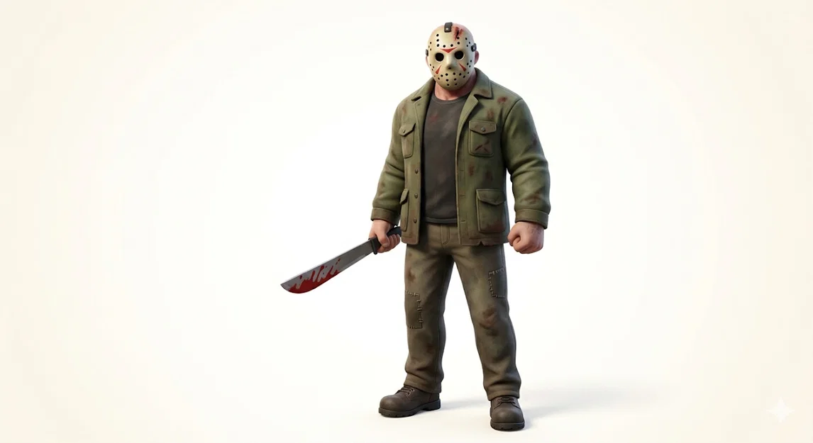 Mô hình in 3D Jason Voorhees Friday the 13th cực chất - Image 1