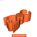 Kẹp giữ dây cáp (Cable Clamp) gọn gàng cho bàn làm việc - Thumbnail 1