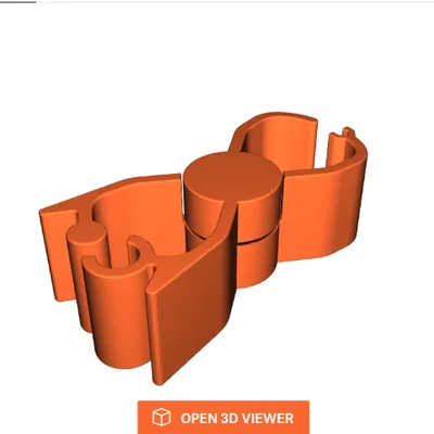 Kẹp giữ dây cáp (Cable Clamp) gọn gàng cho bàn làm việc