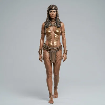 Mô hình 3D nhân vật Anck-Su-Namun trong phim The Mummy 1999