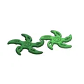 Ninja Star / Shuriken Fidget - In nguyên khối (Print-In-Place) - Thumbnail 2