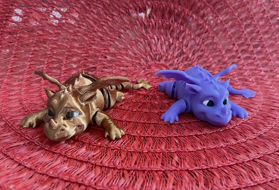 Mô hình Rồng Sven có khớp nối linh hoạt (Articulated Sven the Dragon) - Image 2