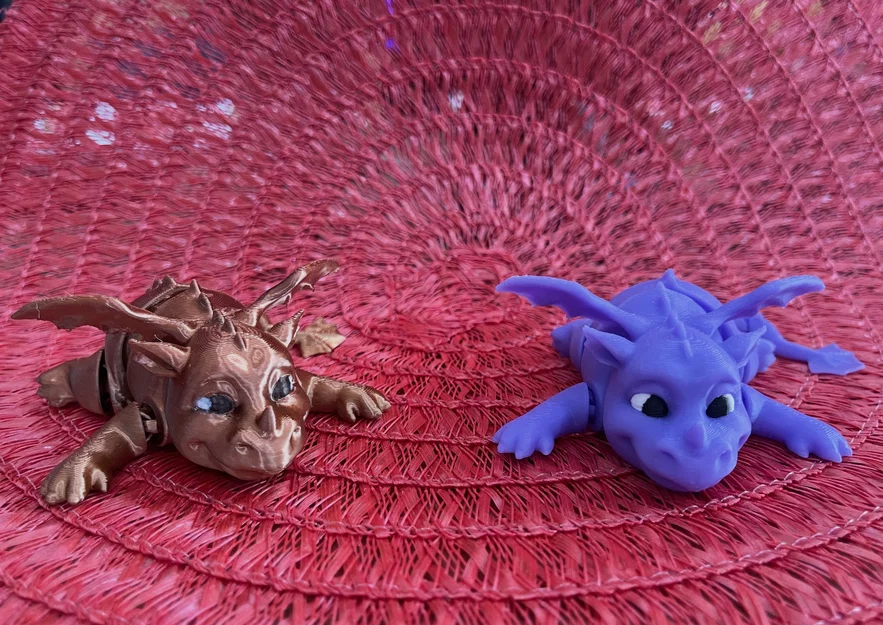 Mô hình Rồng Sven có khớp nối linh hoạt (Articulated Sven the Dragon) - Image 5