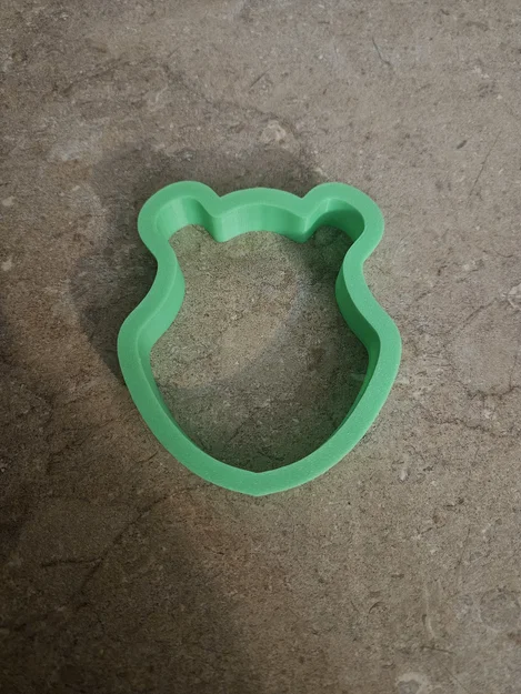 Khuôn Cắt Bánh Quy Hình Chú Gấu Pooh Dễ Thương (Pooh Bear Cookie Cutter) - Image 1