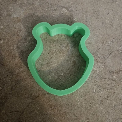 Khuôn Cắt Bánh Quy Hình Chú Gấu Pooh Dễ Thương (Pooh Bear Cookie Cutter)