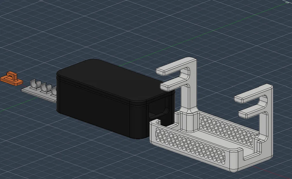Bộ phụ kiện quản lý dây cáp (Cable Management) thông minh cho bàn làm việc - Image 1