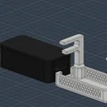 Bộ phụ kiện quản lý dây cáp (Cable Management) thông minh cho bàn làm việc - Thumbnail 1