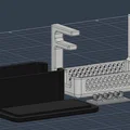 Bộ phụ kiện quản lý dây cáp (Cable Management) thông minh cho bàn làm việc - Thumbnail 2
