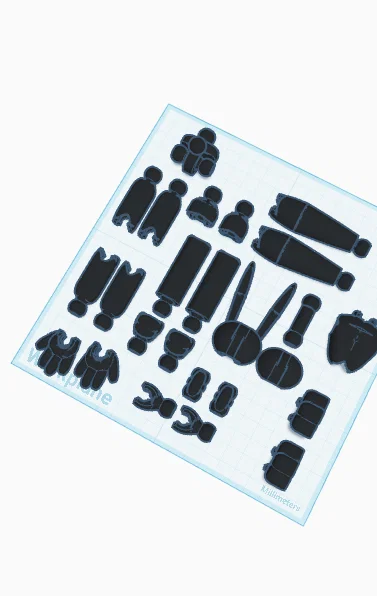 Mô hình Jax Action Figure - Tự tay in 3D nhân vật khớp nối linh hoạt - Image 1