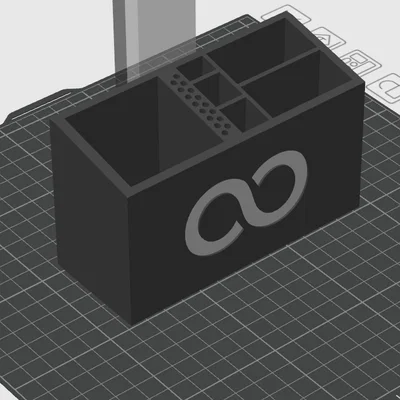 Hộp Đựng Dụng Cụ Đa Năng In 3D Có Logo Elegoo