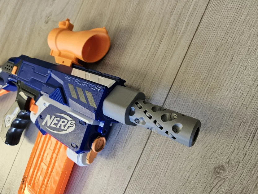 Nerf Nstrike Hardware Free BCAR - Bản BCAR In 3D Đơn Giản - Image 1