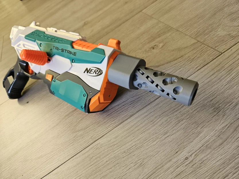 Nerf Nstrike Hardware Free BCAR - Bản BCAR In 3D Đơn Giản - Image 2