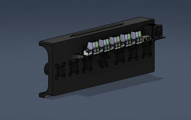 Ốp chân đế Voron 2.4 tích hợp giá đỡ bo mạch CAN (CEB Mount) - Image 1