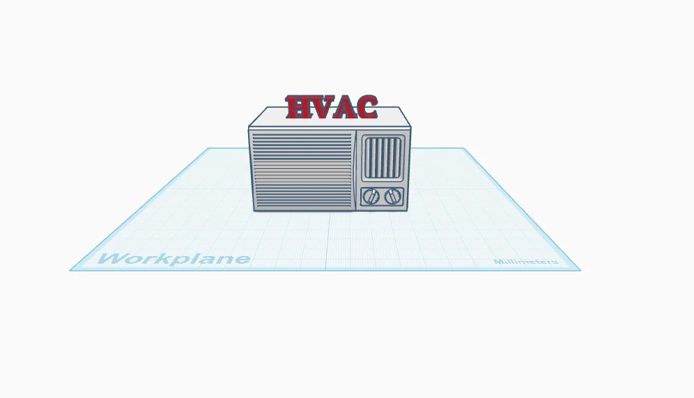 Mô hình trang trí máy điều hòa HVAC độc đáo cho người yêu kỹ thuật - Image 1
