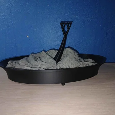 Mẫu Chậu Trồng Cây Bonsai Hình Oval 300mm x 200mm Tinh Tế