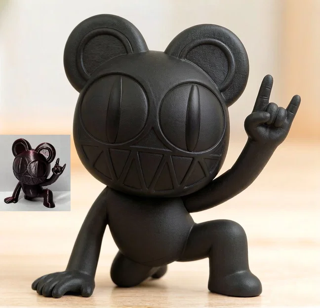 Mô hình chú gấu Radiohead (Radiohead's Bear) - Image 1