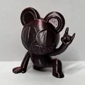 Mô hình chú gấu Radiohead (Radiohead's Bear) - Thumbnail 2