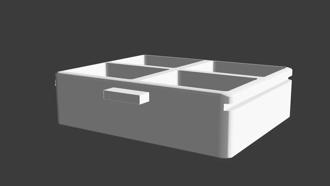 Khay trượt thông minh gắn dưới bàn làm việc 3D Printing - Image 1