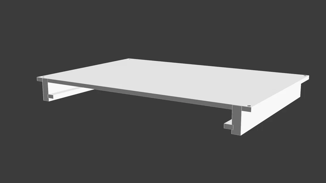 Khay trượt thông minh gắn dưới bàn làm việc 3D Printing - Image 2
