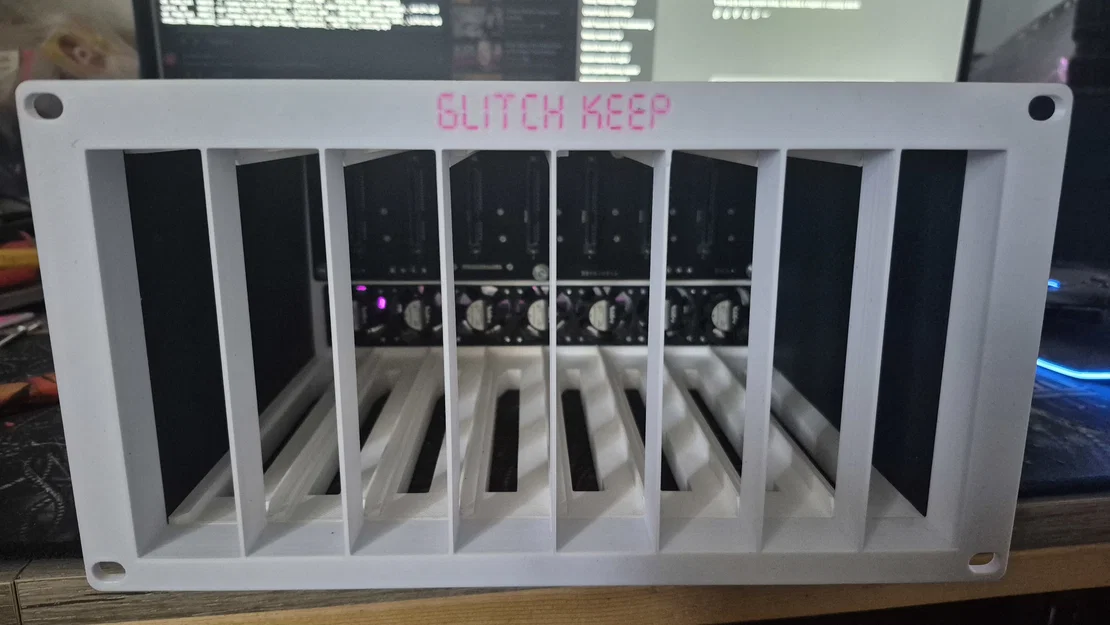 Khung giá đỡ 8 ổ cứng HDD cho Mini Rack 10 inch - Image 2
