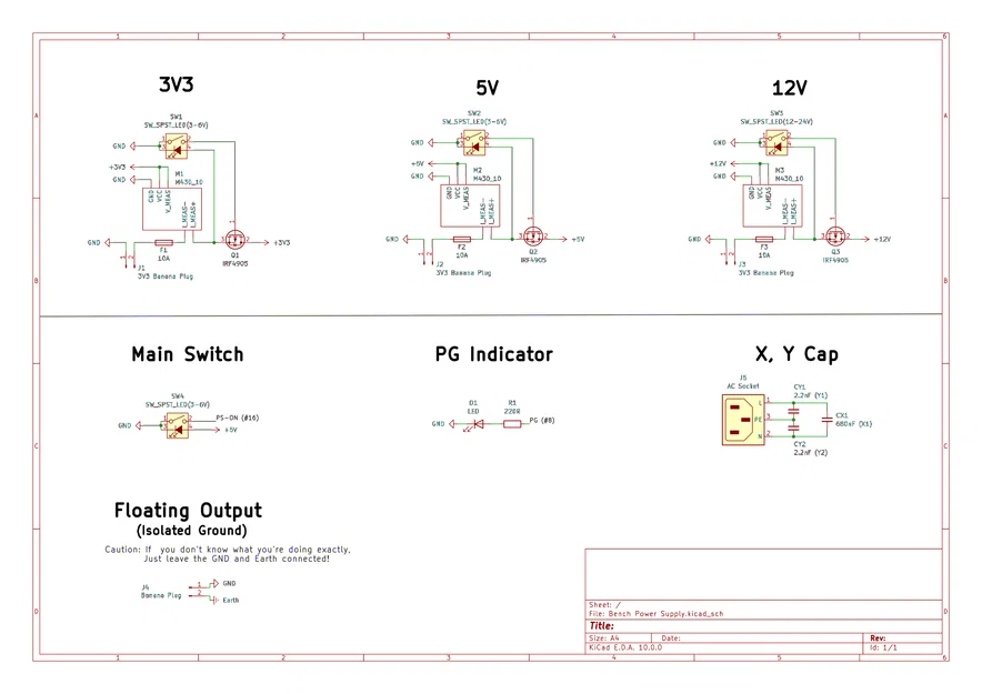 Bộ nguồn thí nghiệm DIY ATX - Image 2